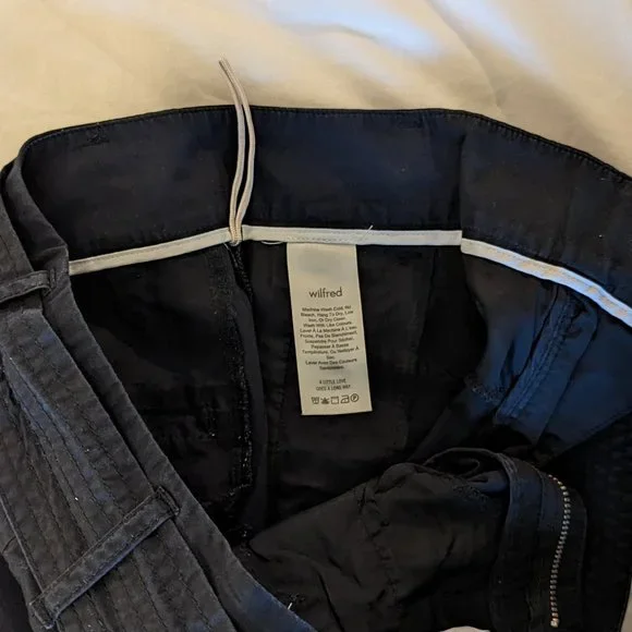 ARITZIA Wilfred Cotton Tie-Front Pant - Picture 5 of 6